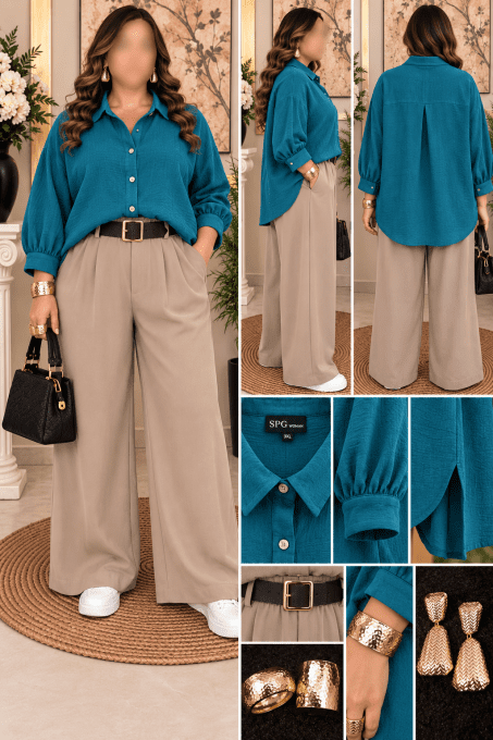 Chemise Oversize Femme Chic & Fluide
