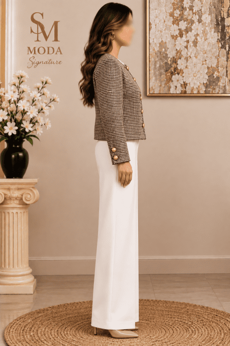 Veste courte esprit Chanel