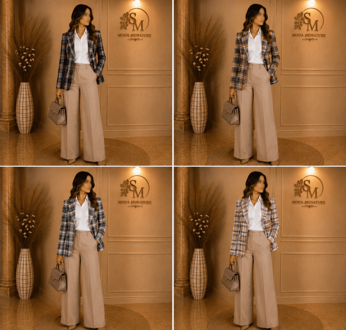 Vestes & Blazers Femme à Carreaux