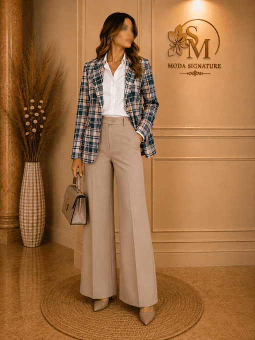 Vestes & Blazers Femme à Carreaux