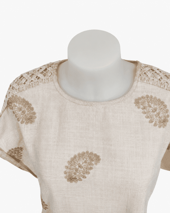 Tunique épaule crochet