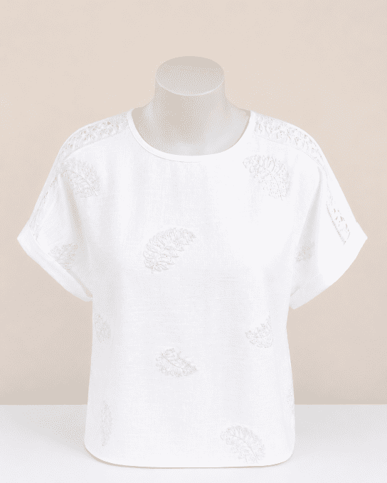 Tunique épaule crochet