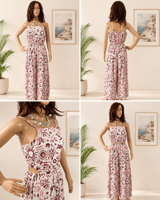 Robe longue à bretelles de MARQUE