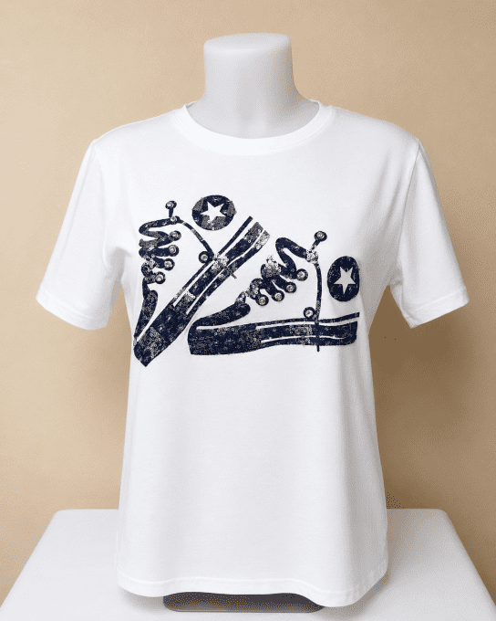 Tee-shirt motif bijoux