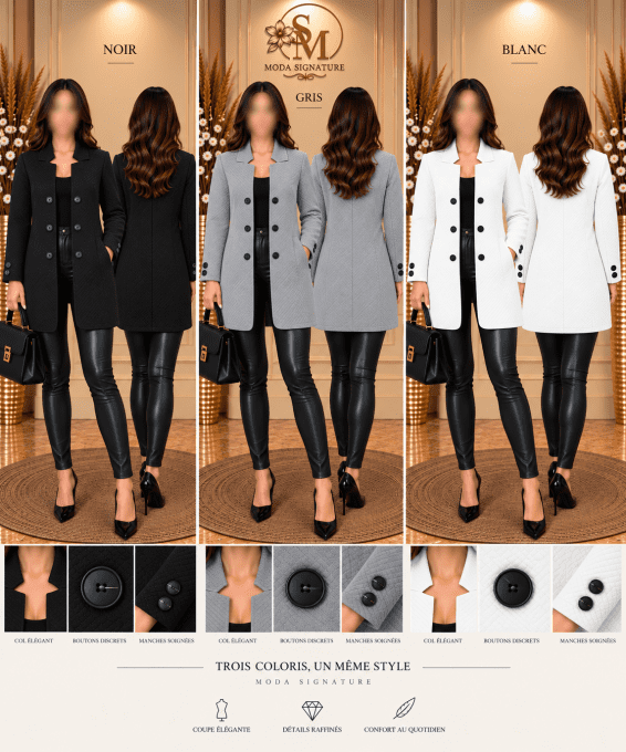 Veste Tailleur Femme Élégante et Légère