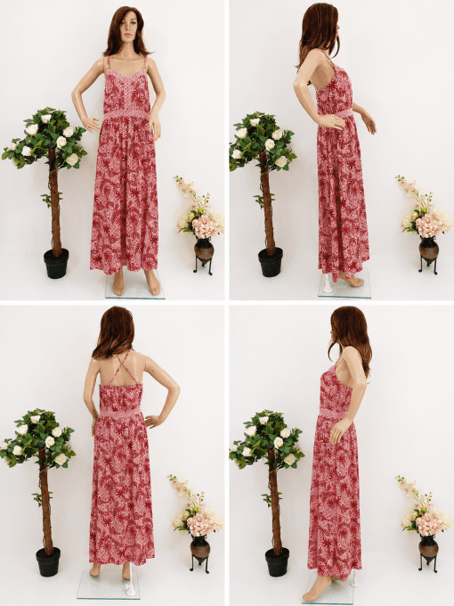 Robe longue a bretelles de MARQUE 