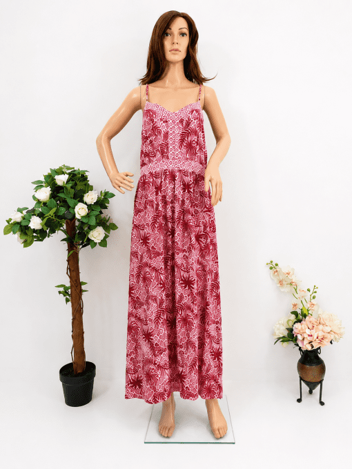 Robe longue a bretelles de MARQUE 