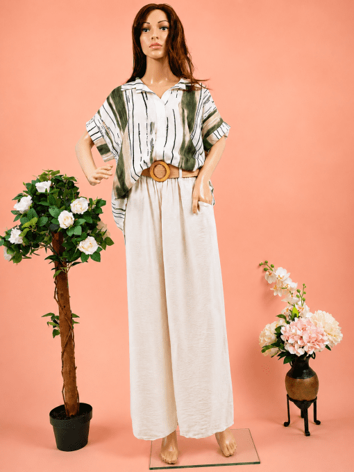 Pantalon Palazzo uni