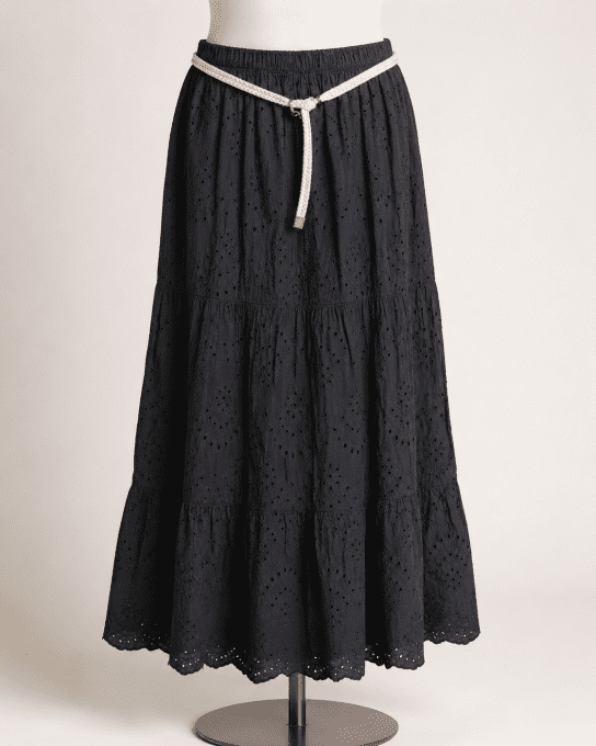 Jupe broderie anglaise