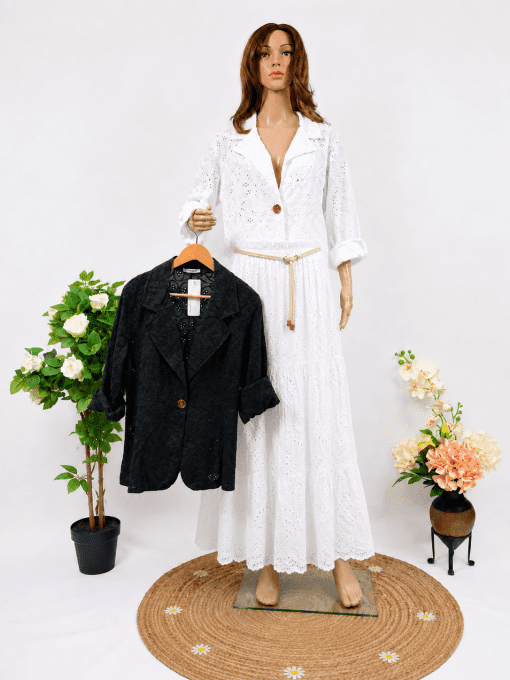 Jupe broderie anglaise
